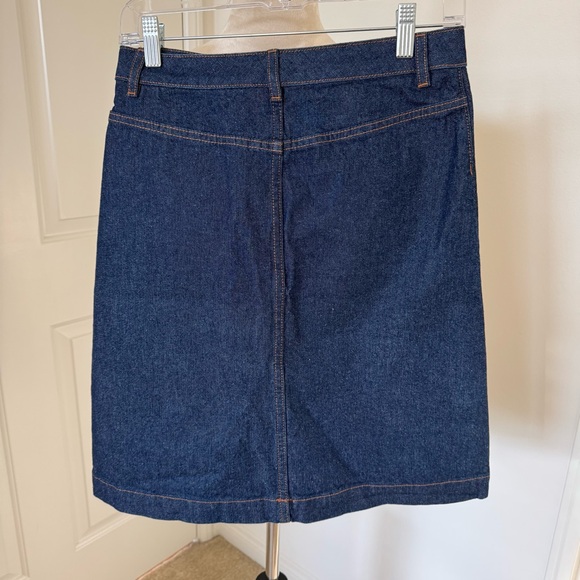 APC denim a-line skirt size 34 (size 2, XS) brand new - Picture 5 of 11